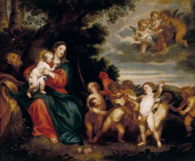 Rest During the Flight into Egypt by Anthony van Dyck